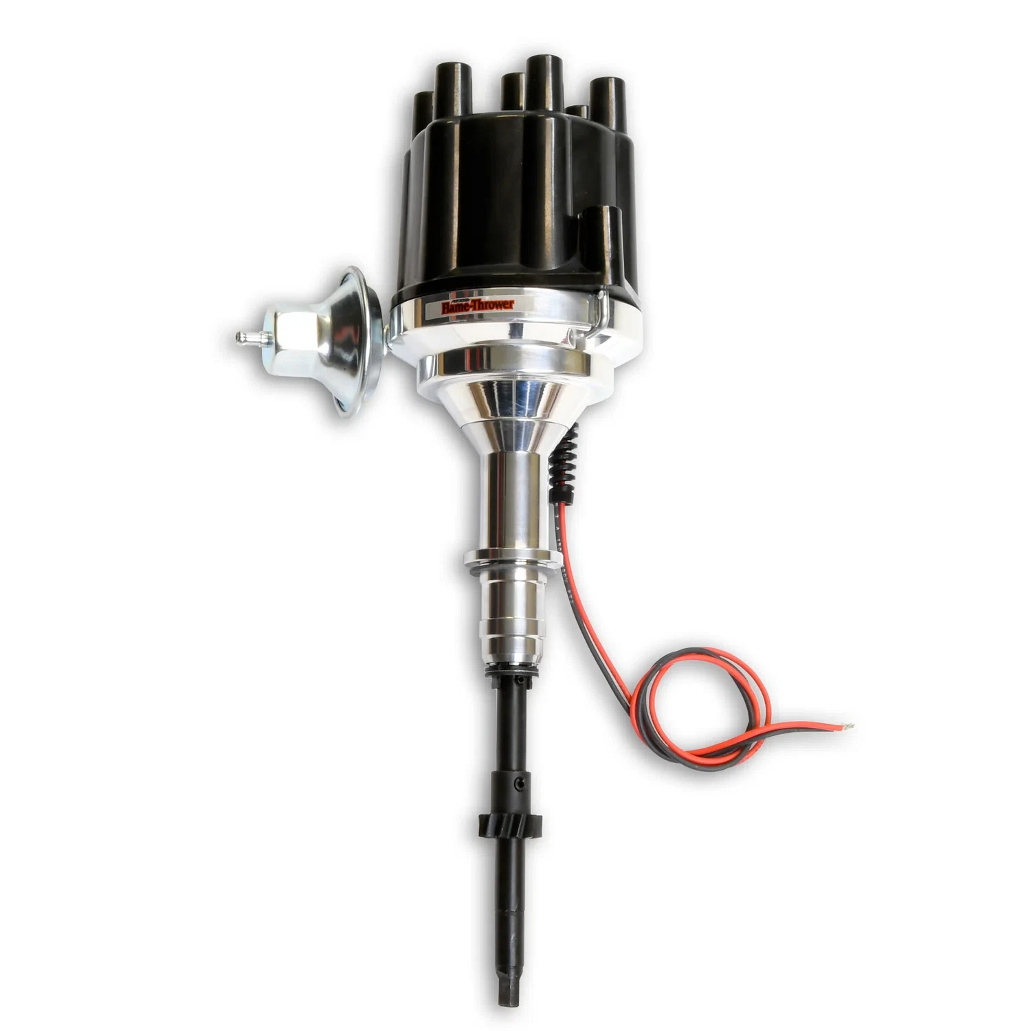 Billet Distributor for Chevy Distributor Electronic Ignition Black